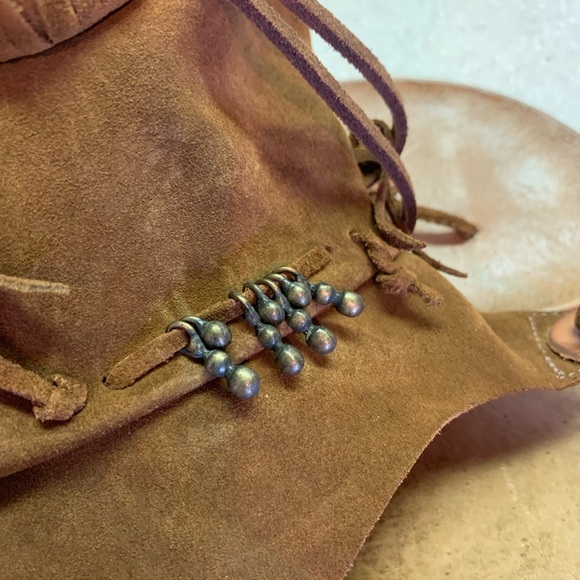 Worn Once Free People Moccasin Sandals - Picture 3 of 4